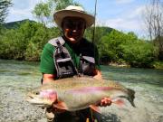 Big Rainbow trout May